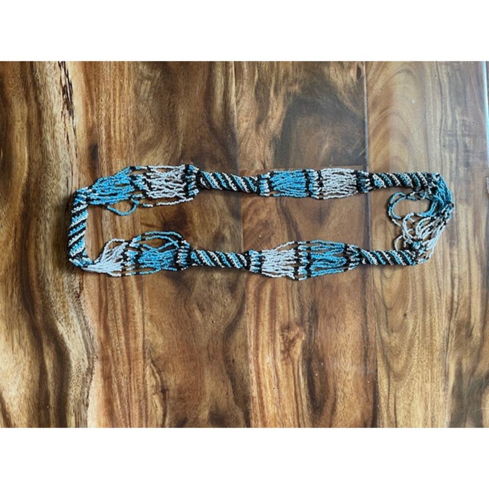 Beaded Multi-Strand‎ Necklace 36"